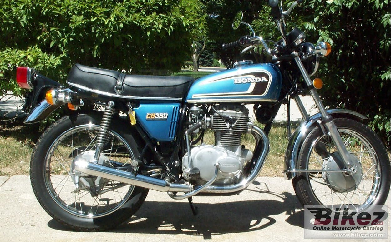 Honda CB 360 poster